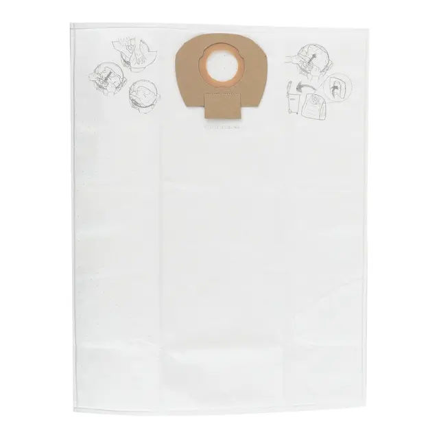 MIRKA Støvposer for 1025 L og 1125 L Fleece - 5pk 