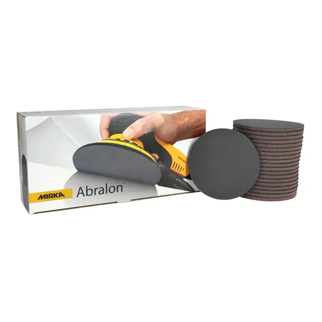 MIRKA Abralon GRIP Sliperondell - Ø125mm K500 - for rotororbital maskin - 20pk 