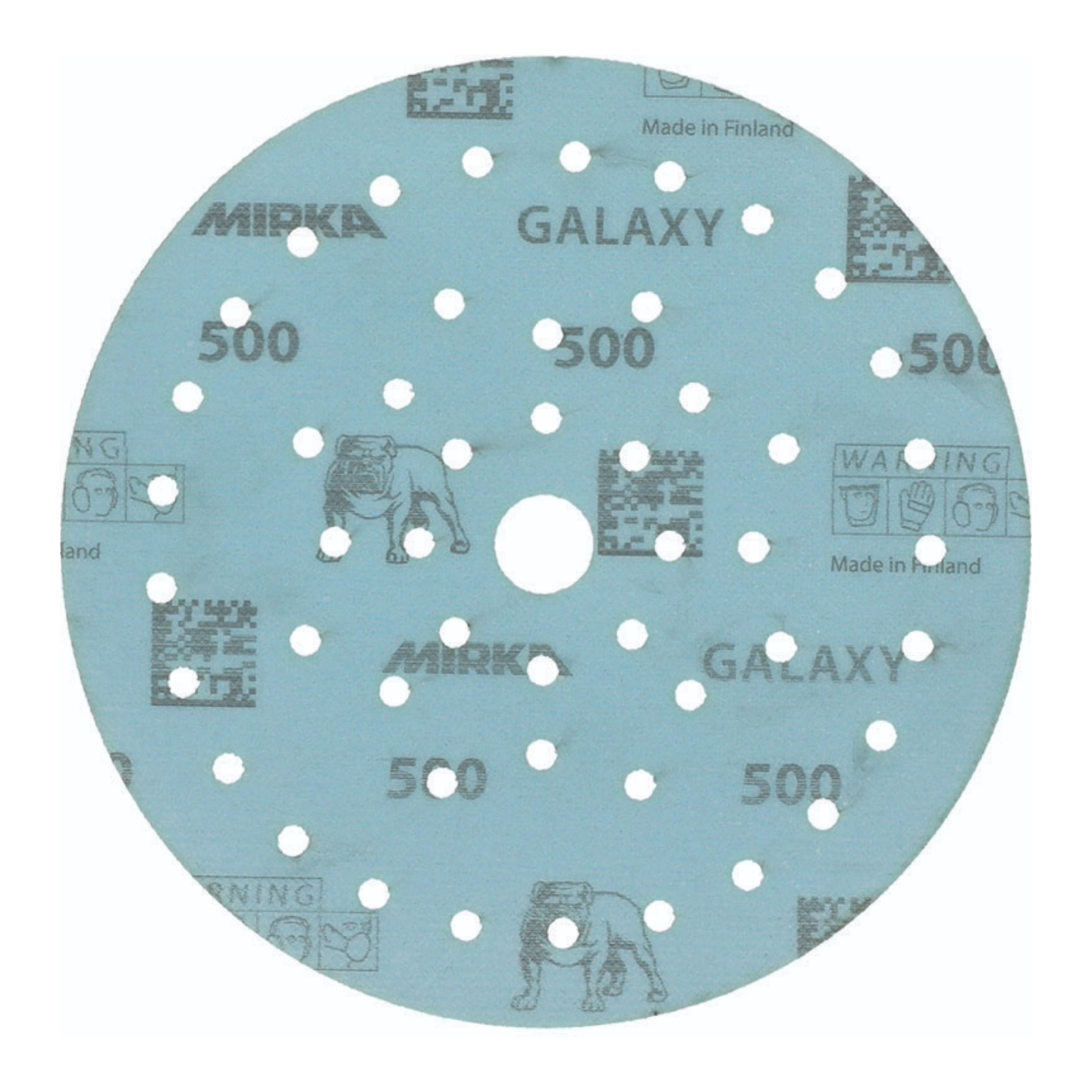 MIRKA Galaxy Multifit Grip Slipepapir K500 - Ø150 mm - 50stk