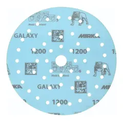 MIRKA Galaxy Multifit Grip Slipepapir K1200 - Ø150 mm - 50stk