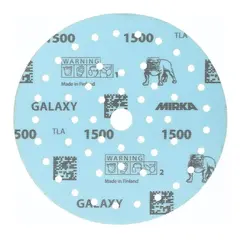MIRKA Galaxy Multifit Grip Slipepapir K1500 - Ø150 mm - 50stk
