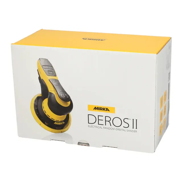 MIRKA Deros II 650 Slipemaskin Ø150mm skive - 5,0 mm utkast 