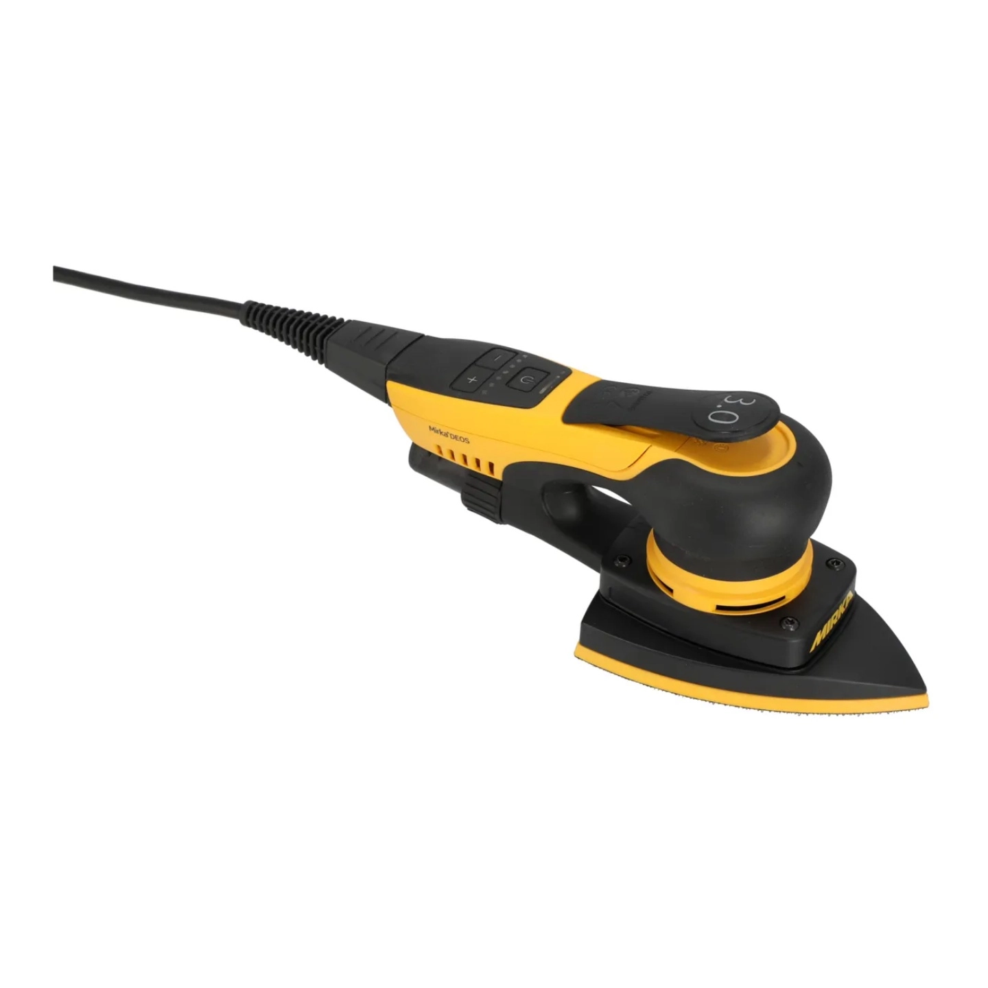 MIRKA Deos II 663 Slipemaskin Orbit 3.0 mm - trekantet bakplate