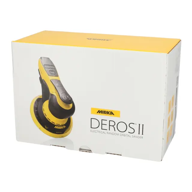 MIRKA Deros II 680 Slipemaskin Ø150mm skive - 8,0 mm utkast 