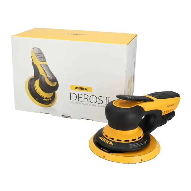 MIRKA Deros II 680 Slipemaskin Ø150mm skive - 8,0 mm utkast 