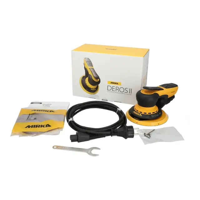 MIRKA Deros II 680 Slipemaskin Ø150mm skive - 8,0 mm utkast 