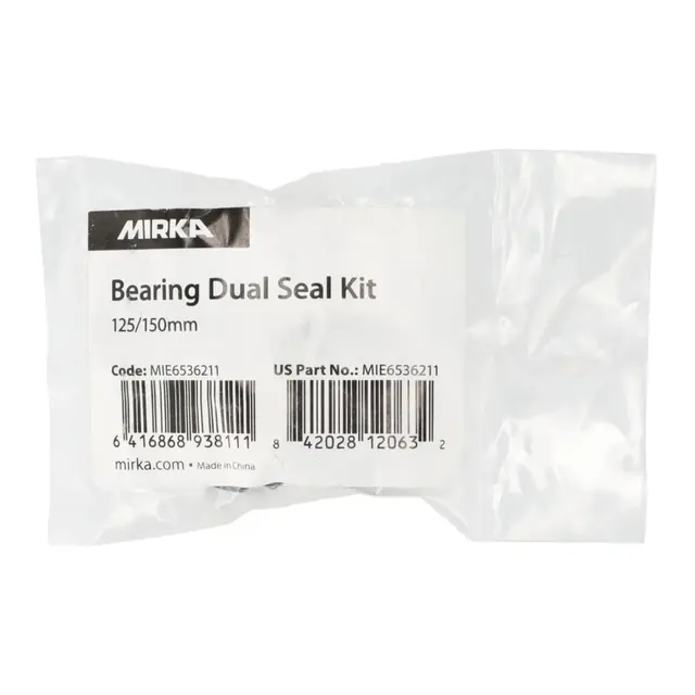 MIRKA Bearing Dual Seal Kit (reserve) for Deros / Pros 125/150mm 