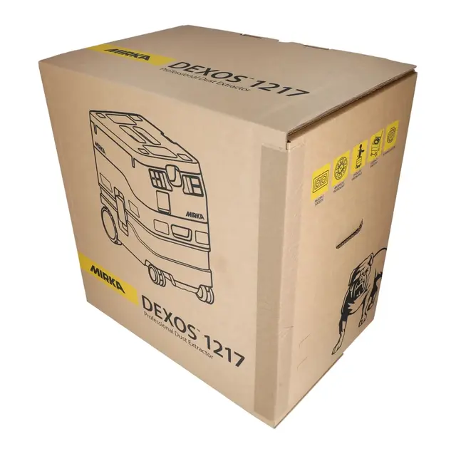 MIRKA Dexos 1217 M AFC 230V - AFC - inkl. 4m støvsugerslange 