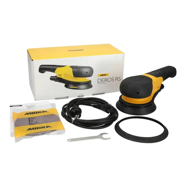 MIRKA Deros RS 600 Slipemaskin Ø150mm skive - roterende 