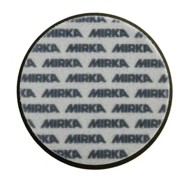 MIRKA Polishing Foam Pad Ø180 x 25mm Flat Black 