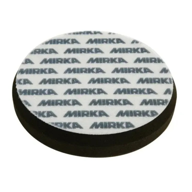 MIRKA Polishing Foam Pad Ø180 x 25mm Flat Black 
