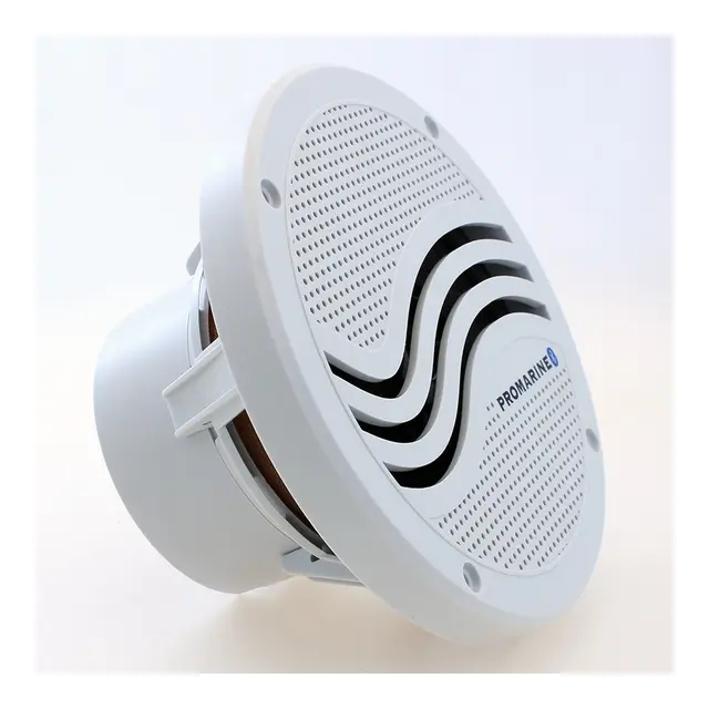 LTC PROMARINE Bluetooth Høyttalerspiller 6,5" m/ innebygget forsterker - Hvit 