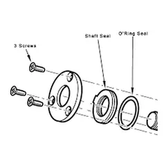 TELEFLEX Servicekit for BayStar Pumpe HS5147, for HH4016,4015 
