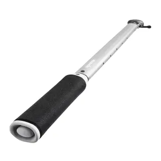 SPINLOCK Rorkultforlenger rett 75-120 cm silver alu - rett h&#229;ndtak - std feste