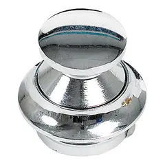 Trykknapp til skapl&#229;s - &#216;16 x 16mm krom