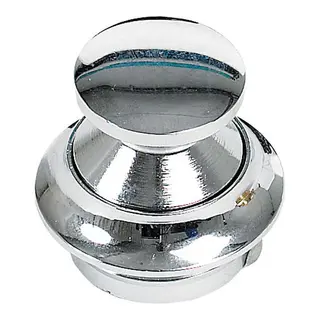 Trykknapp til skapl&#229;s - &#216;23 x 16mm krom