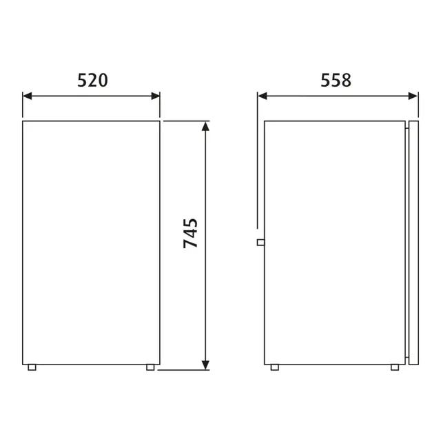 DOMETIC CoolMatic CRX-80 kjøleskap Ny modell med redusert strømforbruk! 