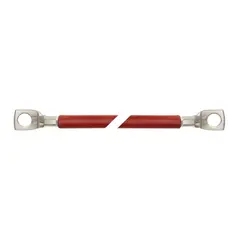 Batterikabel 35mm&#178; - 1,2m r&#248;d - &#216;6mm kabelsko