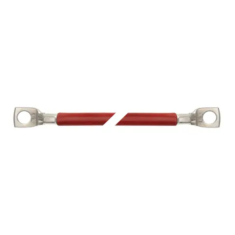 Batterikabel 35mm&#178; - 1,2m r&#248;d - &#216;6mm kabelsko