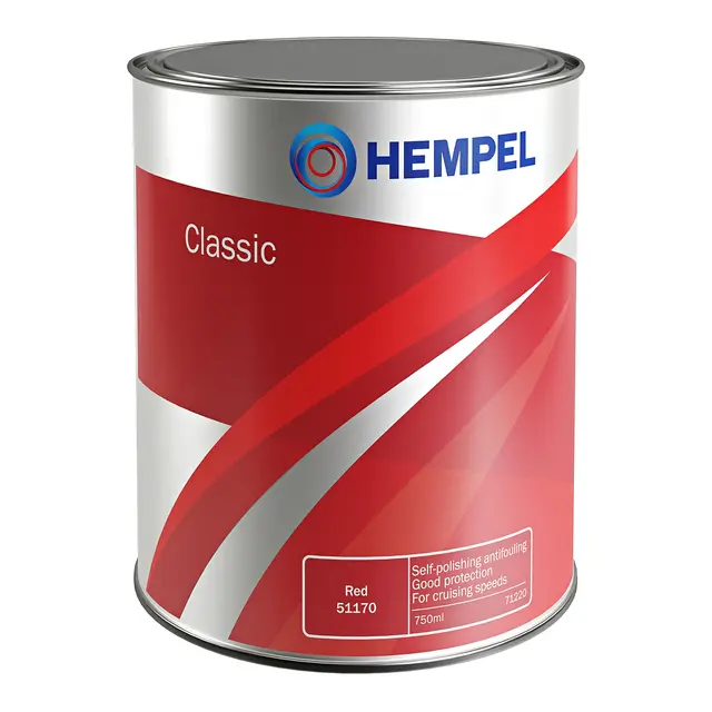 HEMPEL Classic bunnstoff 0,75L True blue (30390) Velegnet for trebåt 