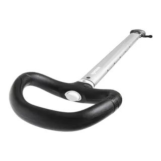 SPINLOCK Rorkultforlenger b&#248;yle 60-90cm silver alu - asym. h&#229;ndtak - std feste