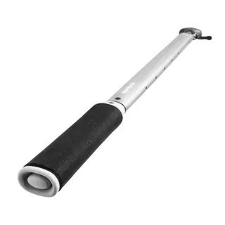 SPINLOCK Rorkultforlenger rett 60-90 cm silver alu - rett h&#229;ndtak - std feste