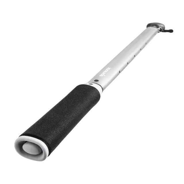 SPINLOCK Rorkultforlenger rett 60-90 cm silver alu - rett håndtak - std feste 