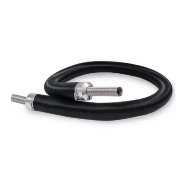 Eksosslange 24mm 220cm Isolert/Lyddemper Rustfri eksosslange med lyddemper 