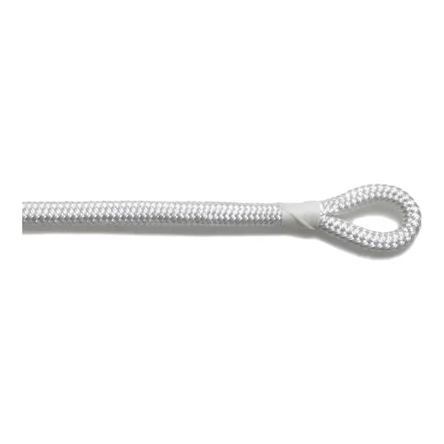 ROBLINE Fenderline Flettet - 2 stk Hvit - 6 mm, 1,5 m 