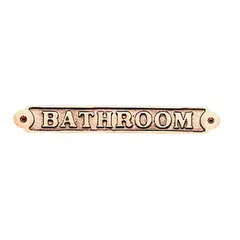 Skilt &quot;Bathroom&quot;
