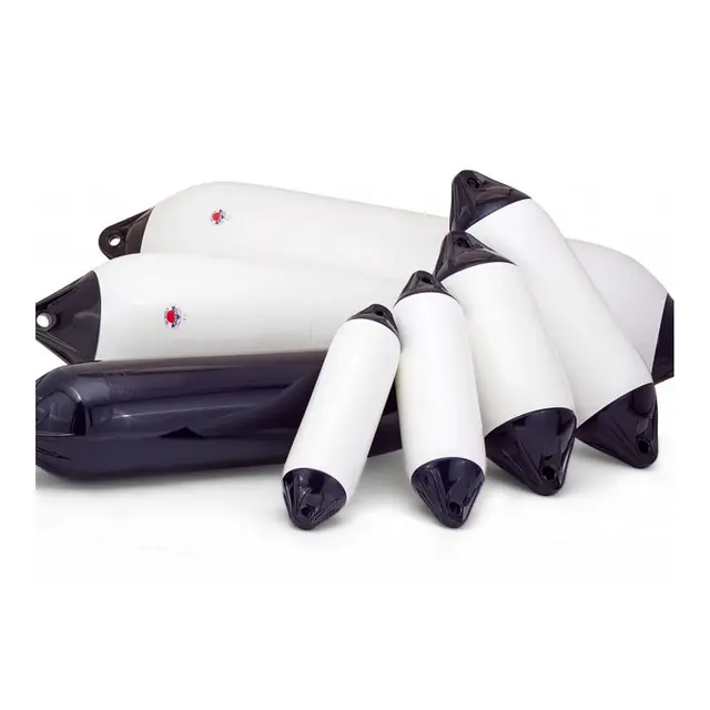 POLYFORM Fender F3 Hvit med blå ender - 745mm 