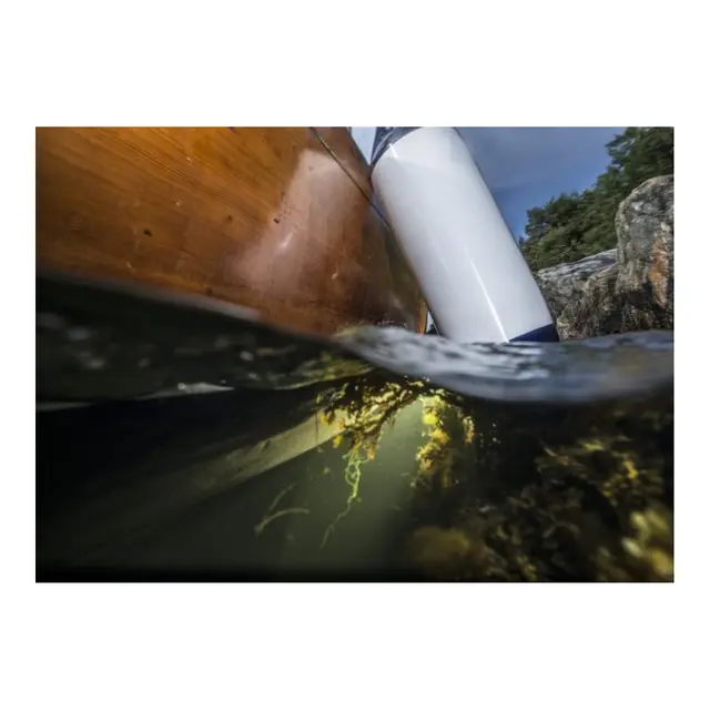 POLYFORM Fender F8 Hvit med blå ender - 1450mm 