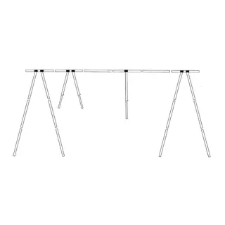 Bakkestativ for b&#229;ter - 9m 26 til 28 fot (9m)