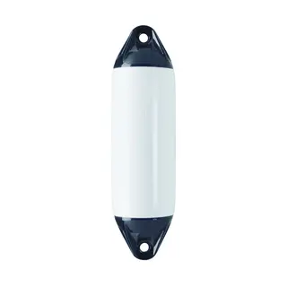 POLYFORM Fender F01 Medium Hvit med bl&#229; ender - 465mm