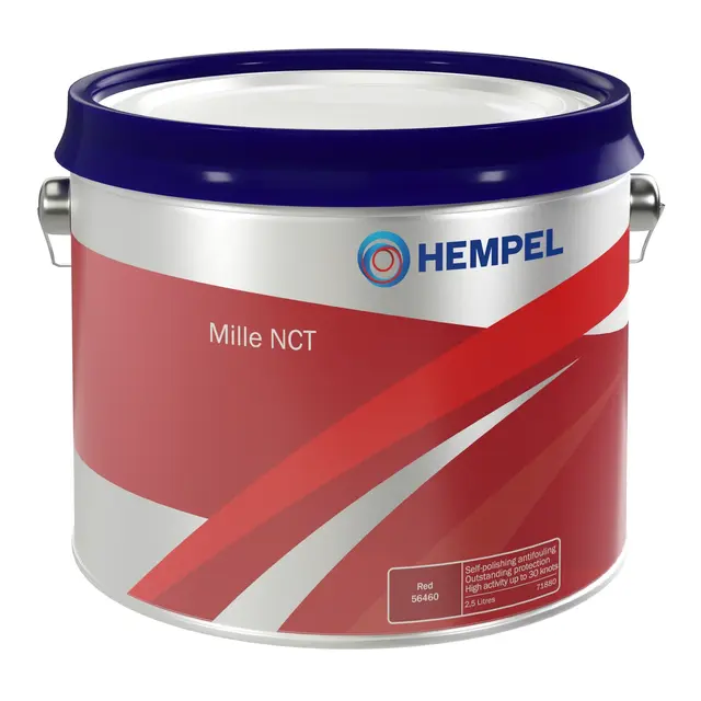 HEMPEL Bunnstoff Mille NCT 2,5 l Selvpolerende bunnstoff - Rød (56460) 