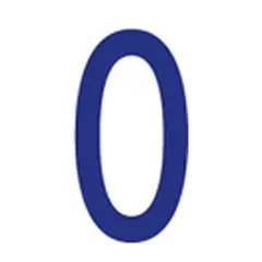 OPTIPARTS Seilnummer 0 bl&#229; - 23,5 cm til Optimist