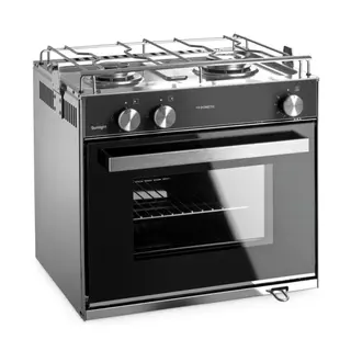DOMETIC Sunlight Gasskomfyr Stekeovn med koketopp med 2 bluss