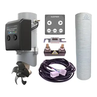 SLEIPNER SE30 Baugpropell Pakke - 12V 30Kg/2HK/&#216;125mm, for B&#229;ter 20-28 fot