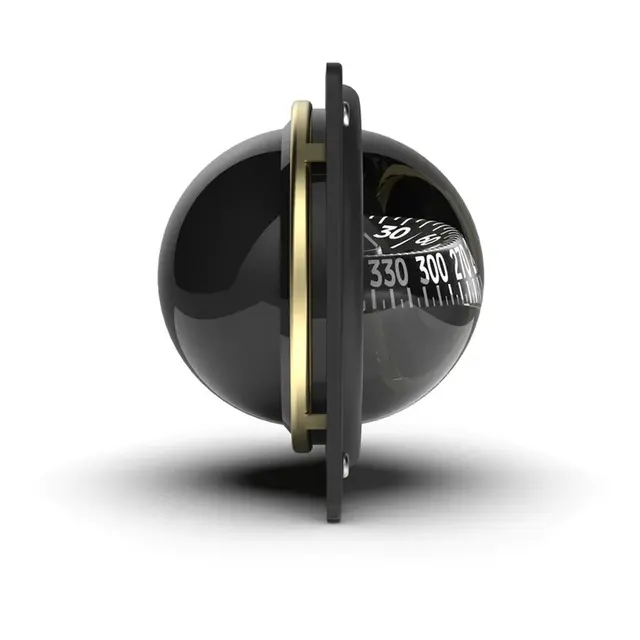 SILVA Kompass 70P Sort, Skottmontert 