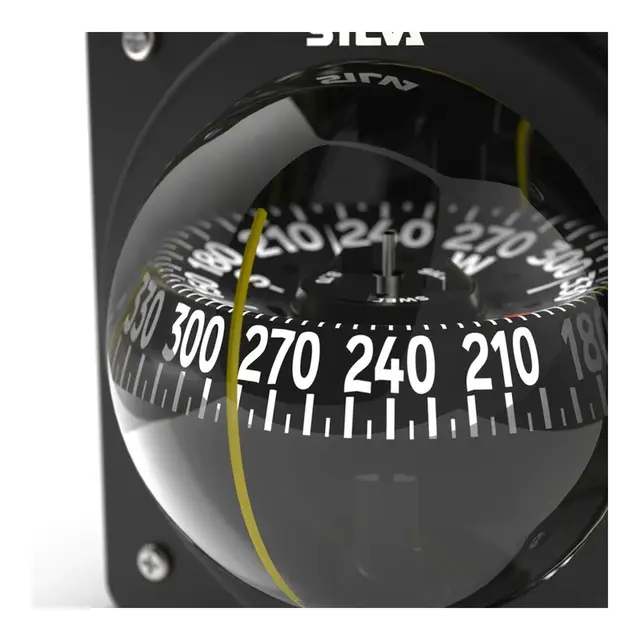 SILVA Kompass 70P Sort, Skottmontert 