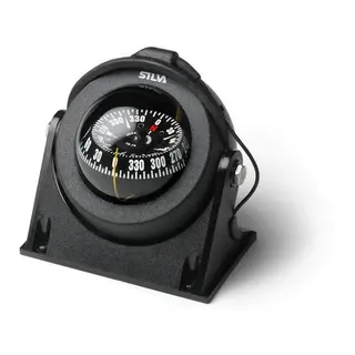 SILVA Kompass 70FBC/NBC Sort, Belyst, Kompensator