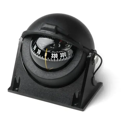 SILVA Kompass 70FBC/NBC Sort, Belyst, Kompensator 