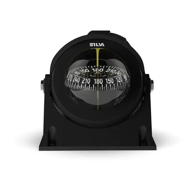 SILVA Kompass 70FBC/NBC Sort, Belyst, Kompensator 