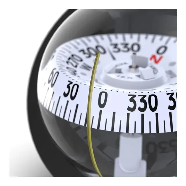 SILVA Kompass 70UNE Hvit, Batteribelyst, Avtagbart 