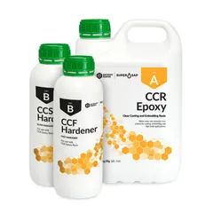 ENTROPY CCR Glassklar Epoxy - 0,75 L m/ rask herder