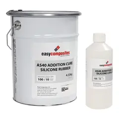 AS40 Silikon st&#248;pemasse - 5 kg m/ herder