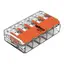WAGO Koblingsklemme - 5 inng. maks 4mm&#178; / 32A (221-415)