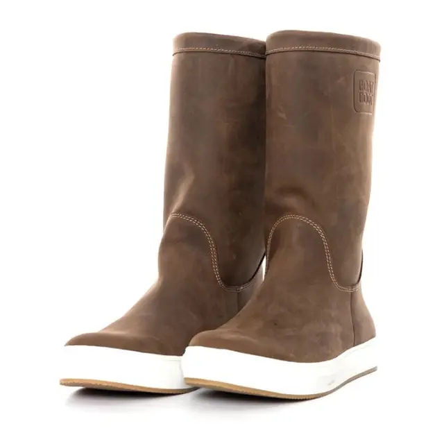 BOATBOOT Non Lace Seilstøvler Str 43, skinn, brun 