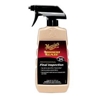 MEGUIARS M34 Final Inspection - 0,5L Mirror Glaze - Evaluer poleringen