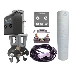 SLEIPNER SE80 Baugpropell Pakke 12V 80Kg/6HK/&#216;185mm, for B&#229;ter 35-48 fot